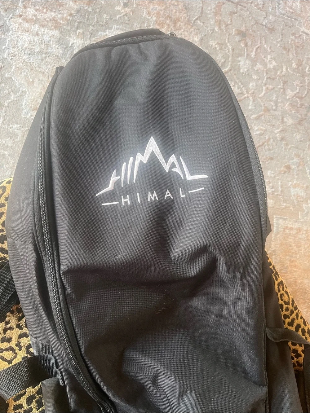 Himal Soft Sided Golf Travel Bag Heavy Duty 600D Polyester with Wheels